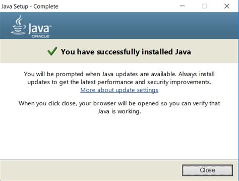 Обновление Java до последней версии