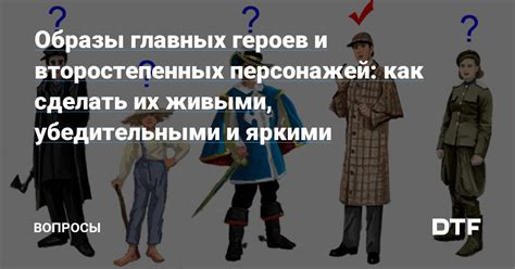 Образы главных героев