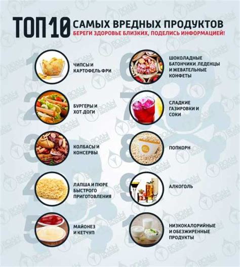 Опасные продукты при стимуляции яичников