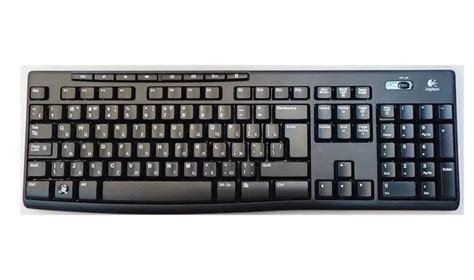 Описание клавиатуры Logitech K270