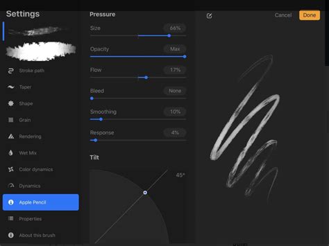 Описание программы Procreate