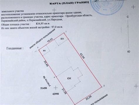 Определение границы участка по координатам: простой и быстрый способ