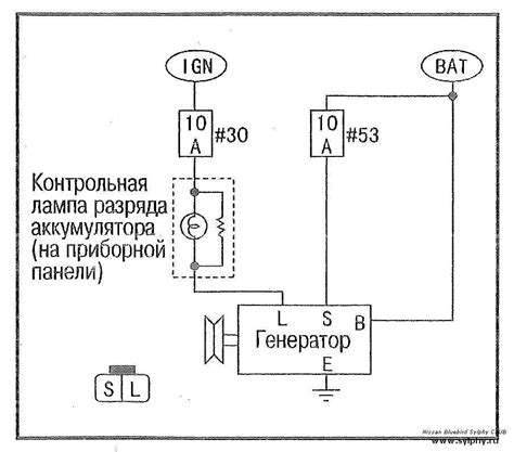 Определение места установки лампы контроля включения тэна