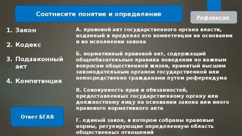 Определение непосредственного органа власти