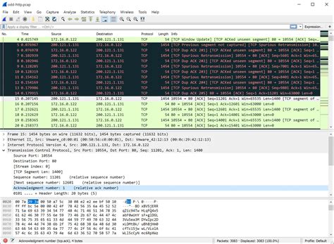 Определение порта через программу Wireshark