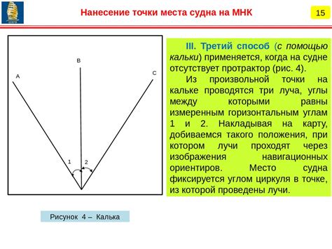 Определение по углам обзора