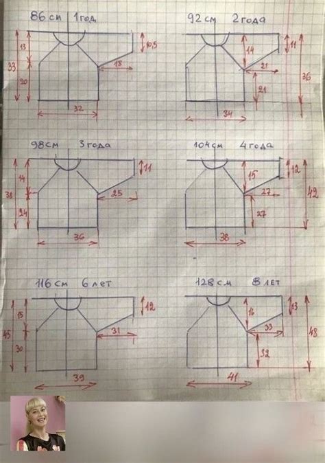 Определение размеров и создание схемы