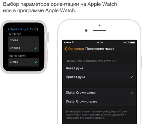 Определение языка и настройка Apple Watch