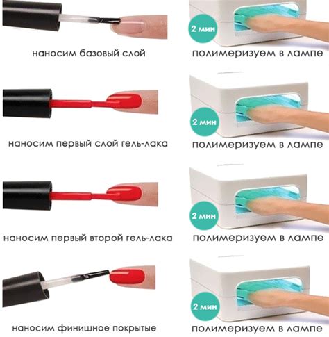 Оптимальная частота нанесения гель-лака на ногти