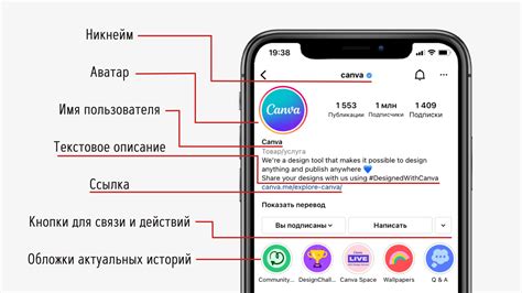 Оптимизация шапки профиля для мобильных устройств