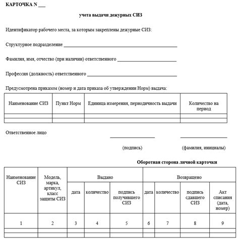 Оснащение дежурных СИЗ: основные элементы