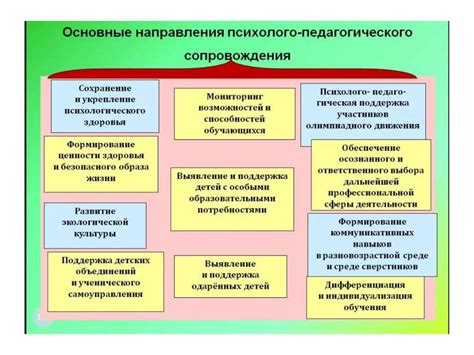 Основное значение сопровождения