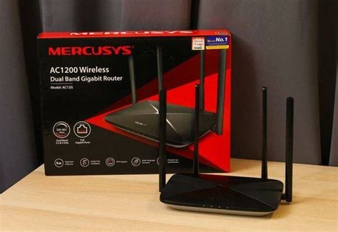 Основные настройки роутера Mercusys AC1200