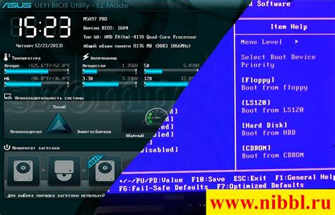 Основные отличия между UEFI и BIOS