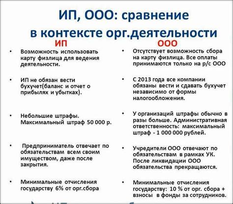 Основные отличия физического лица от индивидуального предпринимателя