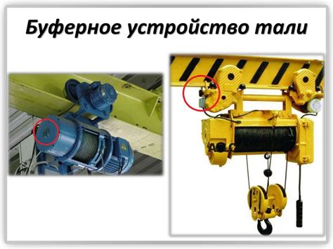 Основные принципы работы тали CD1