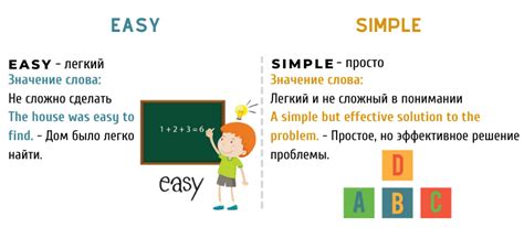 Основные различия между easy и easily