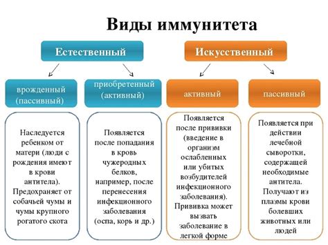 Основные составляющие абсолютного иммунитета и их роль