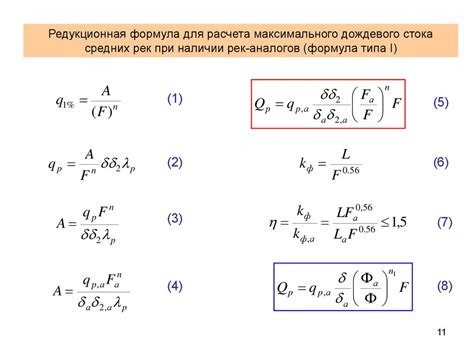 Основные формулы для расчета амперов