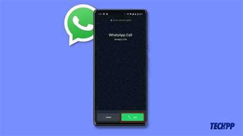 Основные функции звонка на WhatsApp