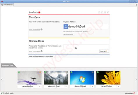 Основные функции AnyDesk на Mac OS