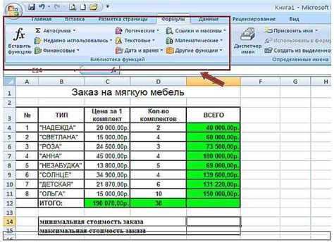 Основные функции Excel для успешного использования