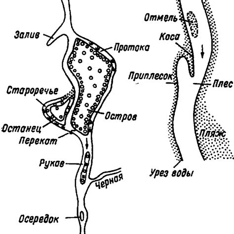 Основные характеристики русла