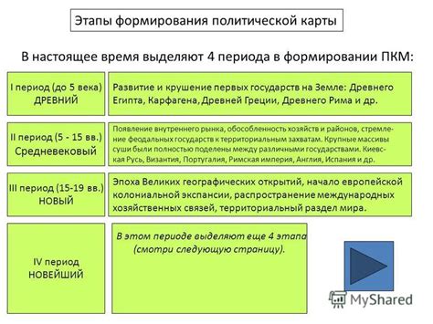 Основные этапы формирования политической партии