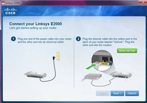 Основы настройки Linksys E2000