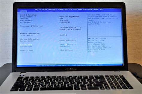 Особенности восстановления BIOS на ноутбуке ASUS конкретных моделей