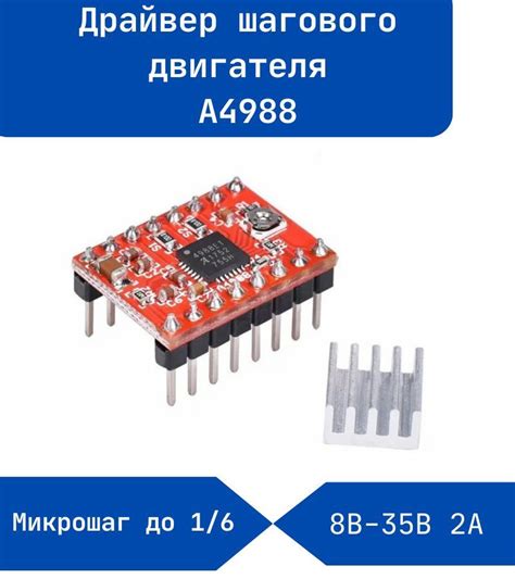 Особенности драйвера A4988