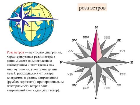 Особенности использования розы ветров