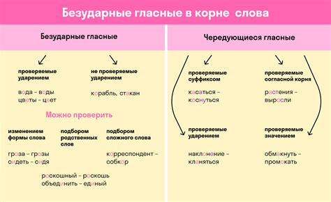 Особенности корня в структуре слова