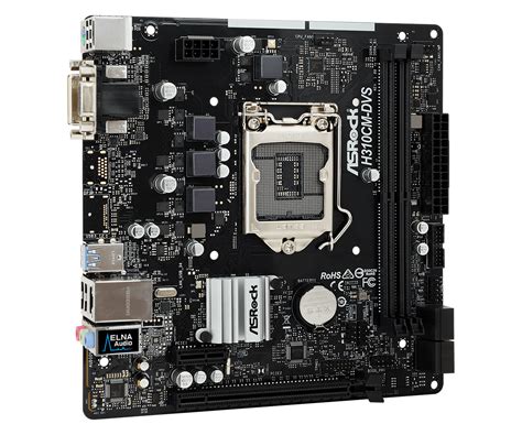 Особенности материнской платы ASRock H310CM DVS