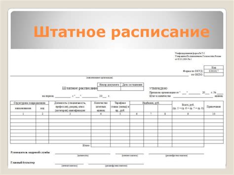 Особенности штатного режима