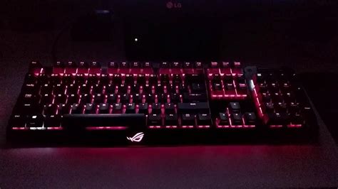 Отключение подсветки клавиатуры ASUS ROG