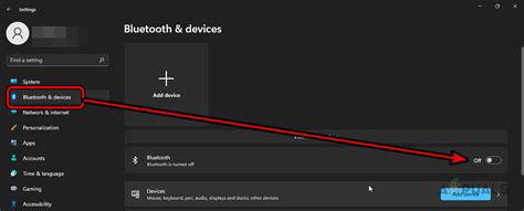 Отключение Bluetooth соединения