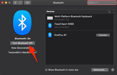 Отключите Bluetooth-колонку, когда закончите использование