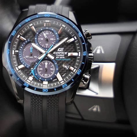 Откройте настройки часов Casio Edifice