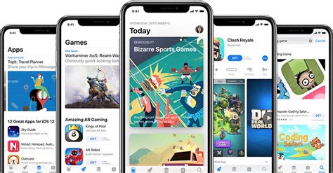 Откройте App Store на вашем iPhone 13