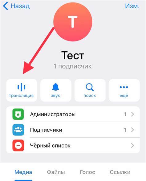 Открываем настройки звука в Телеграм