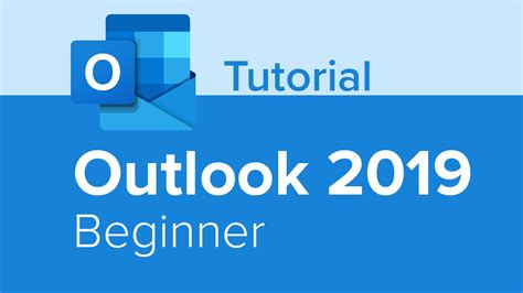 Открытие программы Microsoft Outlook 2019