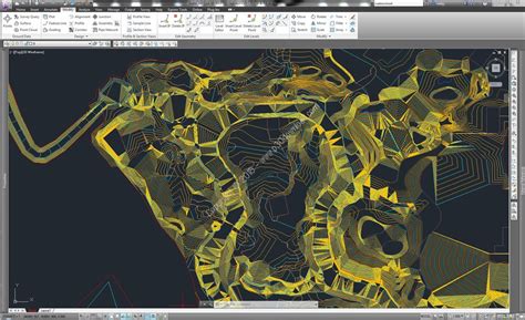 Открытие проекта в AutoCAD Civil 3D