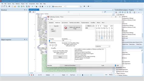 Открытие Embarcadero Delphi 10.3