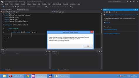 Отладчик Visual Studio Debugger