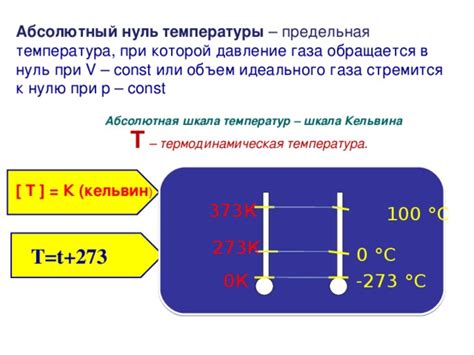 Отношение к абсолютному нулю