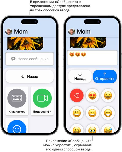 Отправка сообщений с собственными эмодзи на iPhone XR