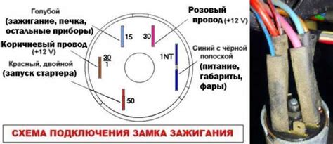 Отсоедините провода от замка