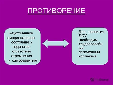 Отсутствие стремления к саморазвитию