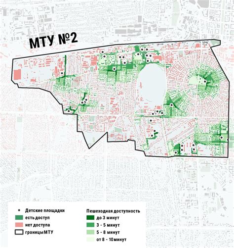 Оценка доступности детских заведений на карте Москвенок